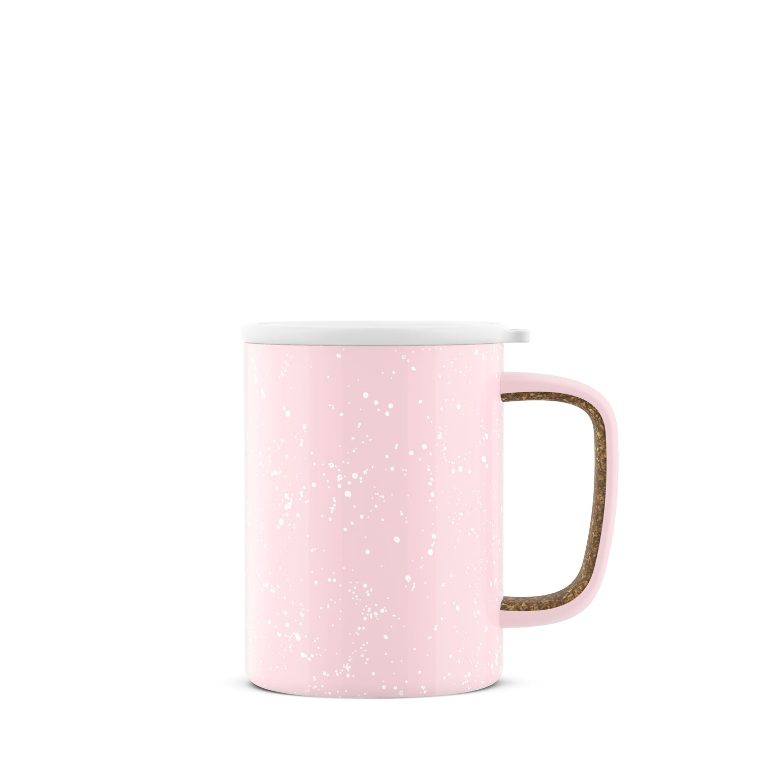 14oz Coffee Mug With Sliding Lid - Cool Grey & Rose Gold