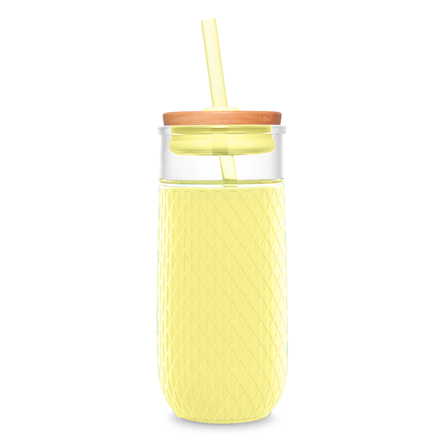 Tumblers with Lids and Straws Glass 12 oz Water Bottle Travel Mug