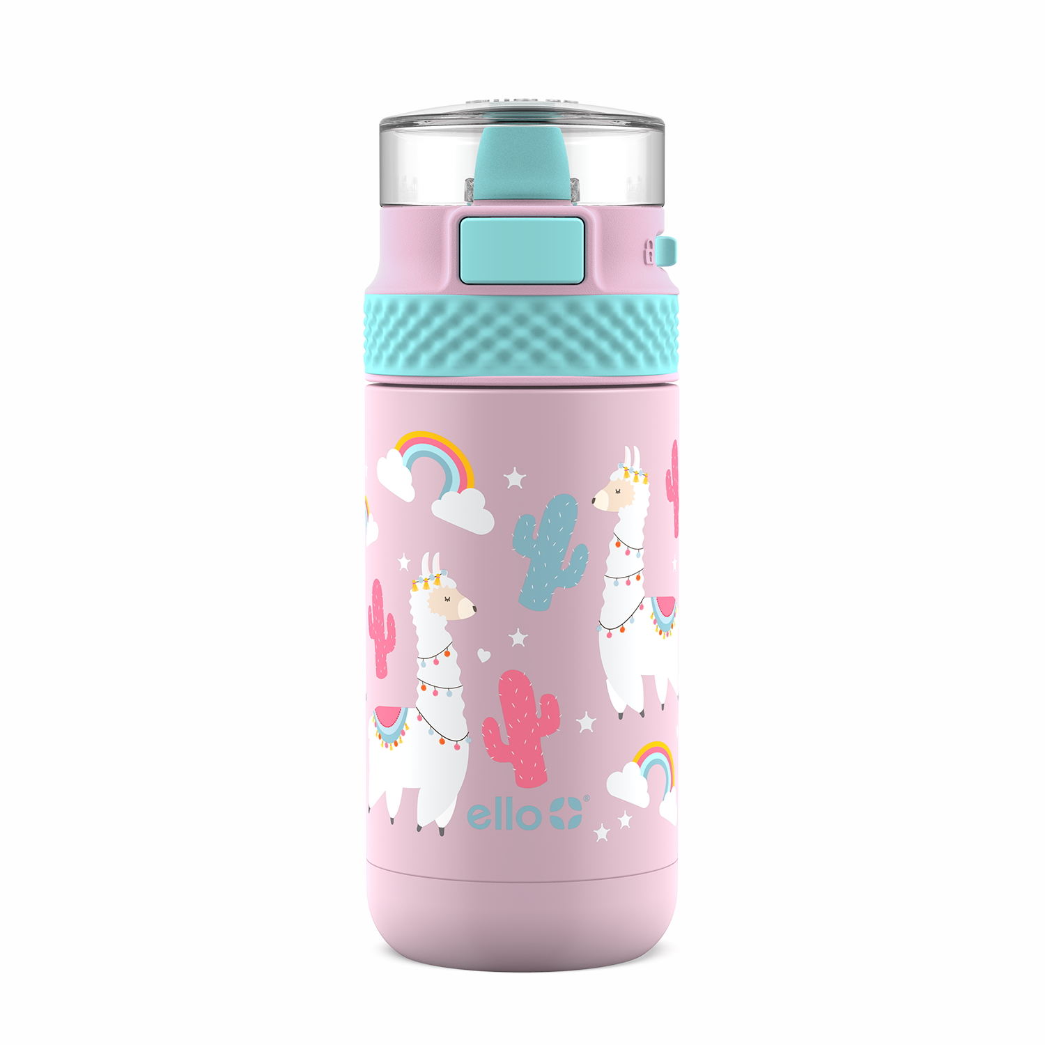 Emma 14oz Vacuum Insulated Stainless Steel Kids Water Bottle Pink