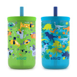 Bop 12oz Leakproof Kids Tumbler with Optional Straw, Set of 2