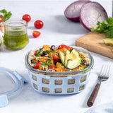 Ello Duraglass™ 7 Cup Round Meal Prep Container