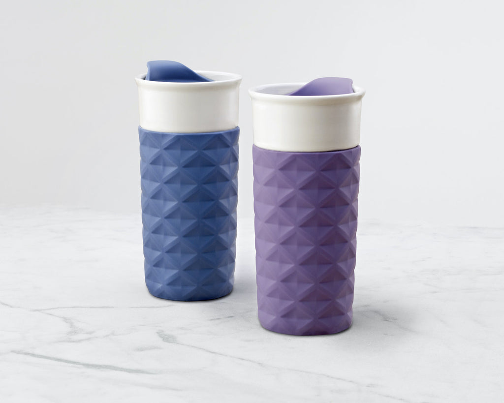 Ello Ogden Ceramic Travel Mug with Splash-Resistant Slider Lid and  Protective… – ASA College: Florida