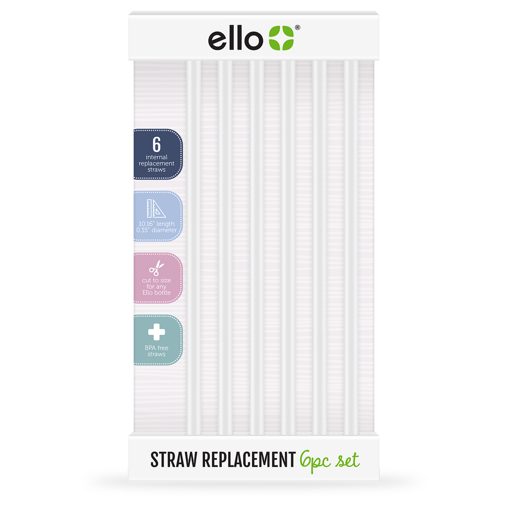 Replacement Water Bottle Straw Set