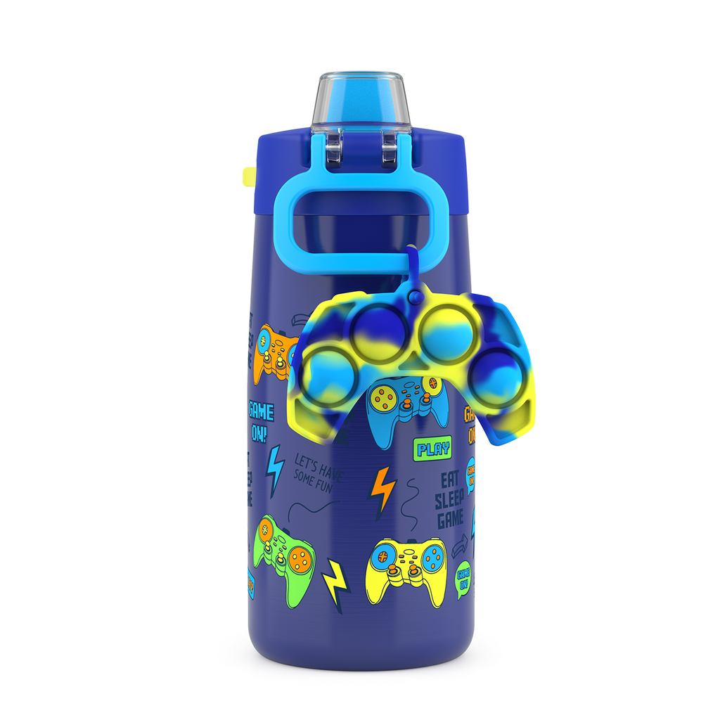 This Pop Fidget Water Bottle Keeps Kids Both Hydrated